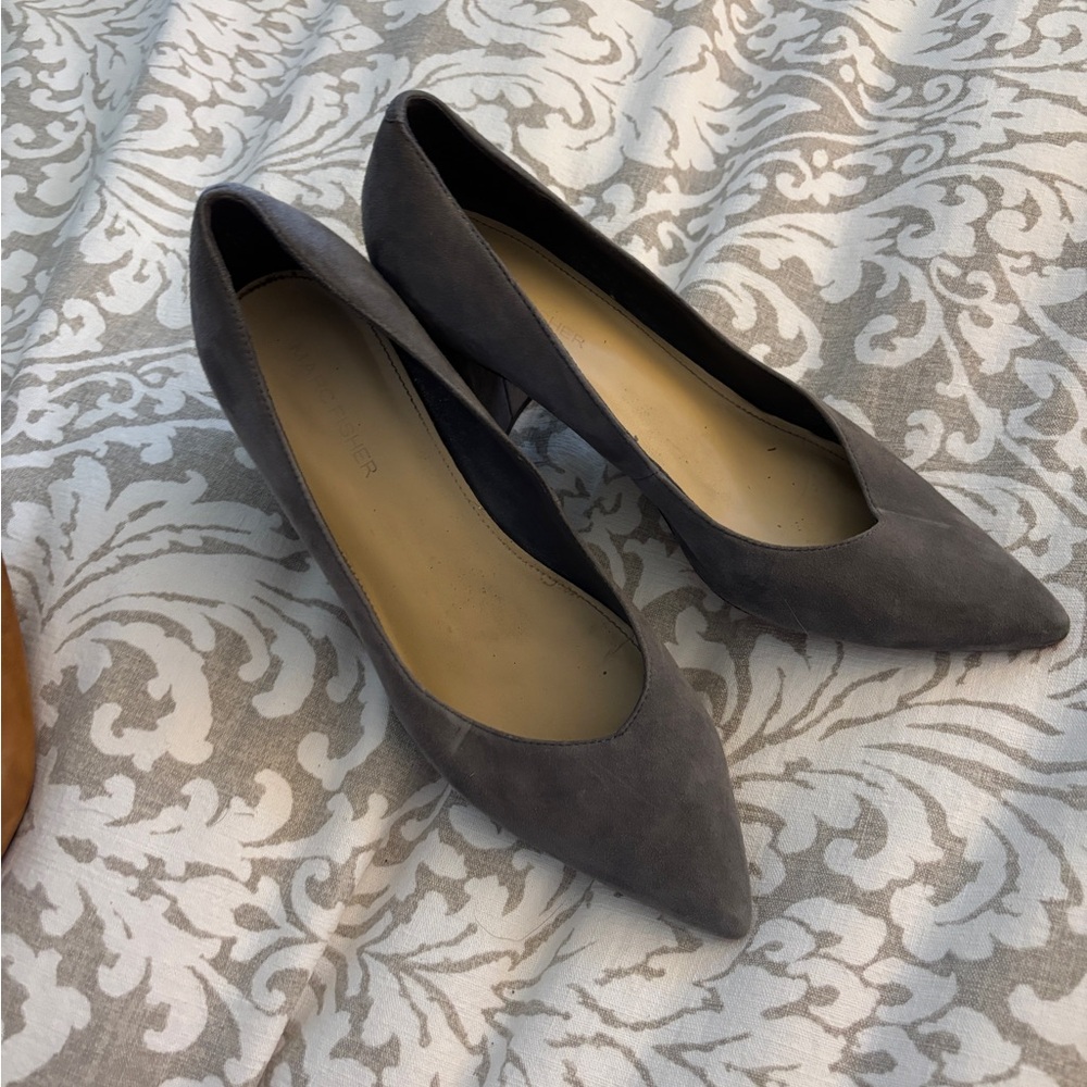 Marc Fisher suede heel